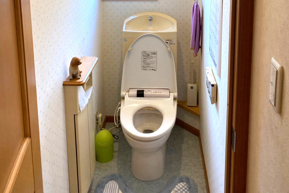 施工前のトイレ